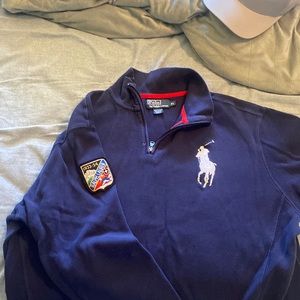 Mens polo pullover
